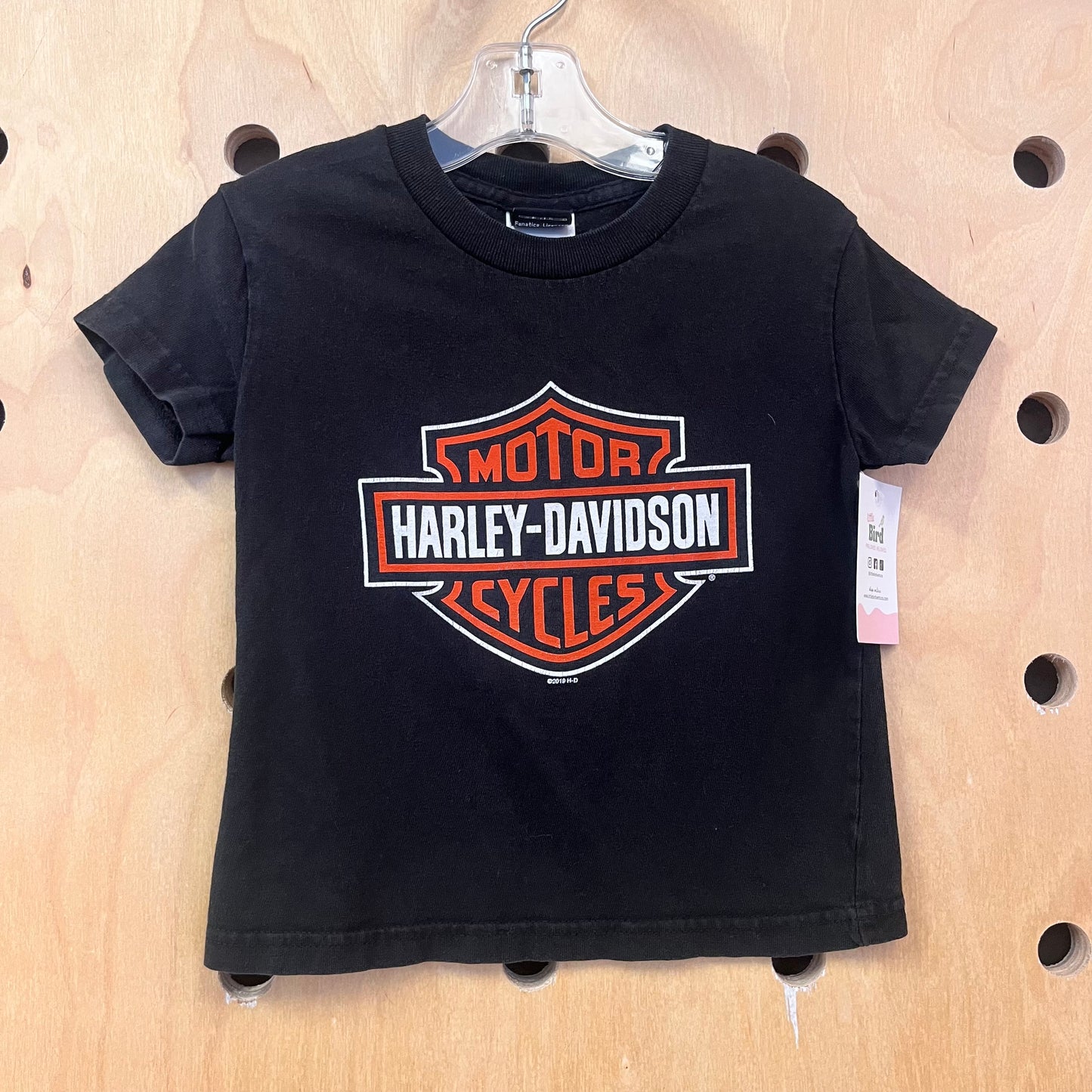 Black Motorcycle Tee