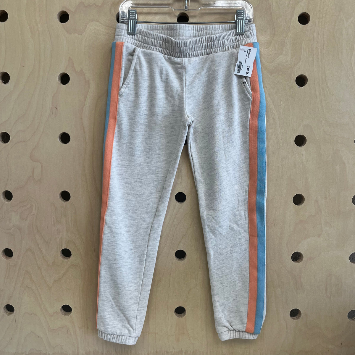 Oatmeal Coral & Blue Joggers