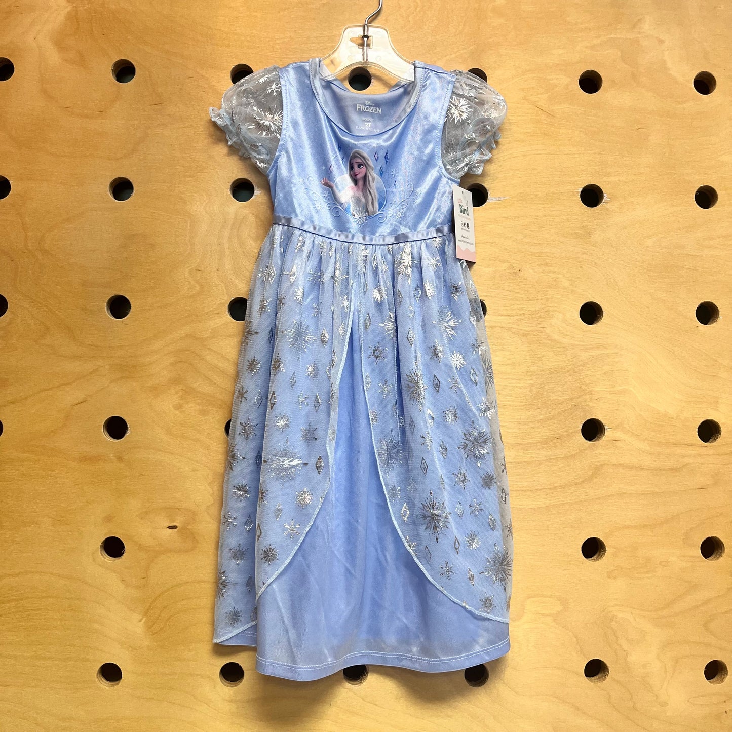 Blue/Silver Elsa Nightgown