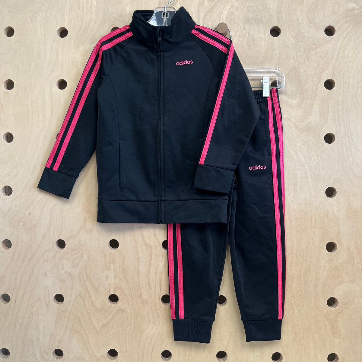 Black & Pink Track Suit