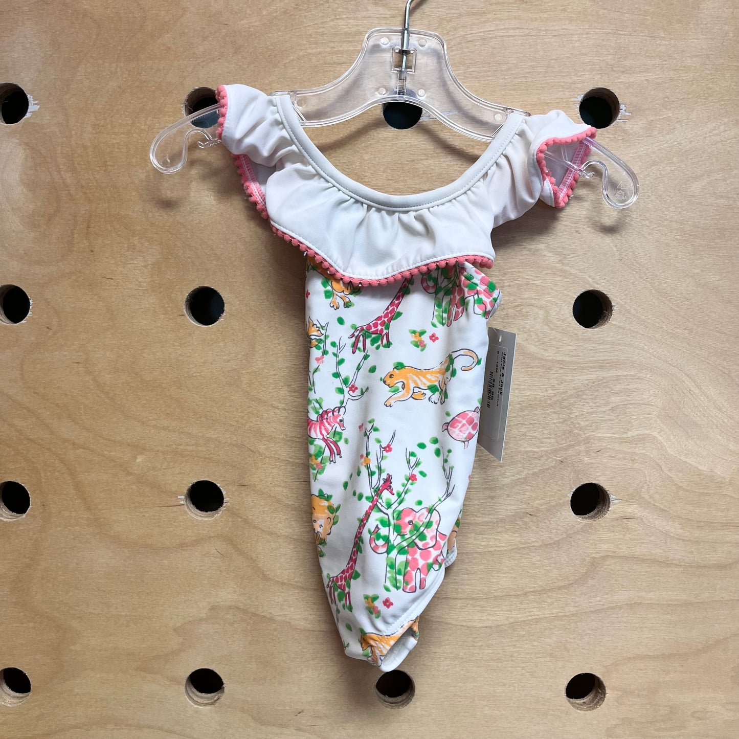 Coral Pom Safari Swimsuit