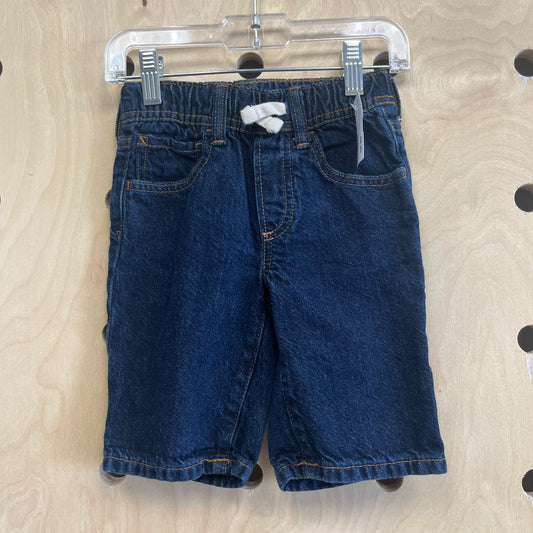 Denim Drawstring Shorts