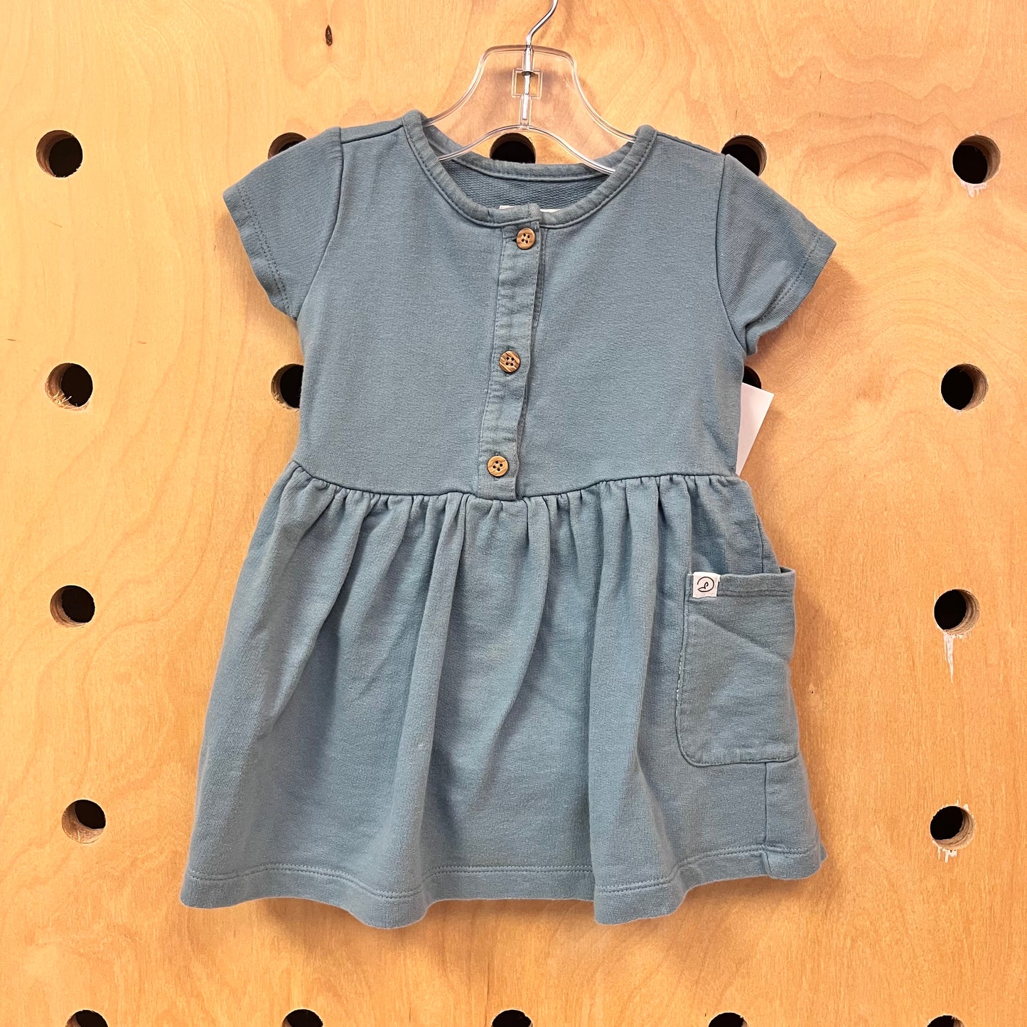 Organic Teal Dress