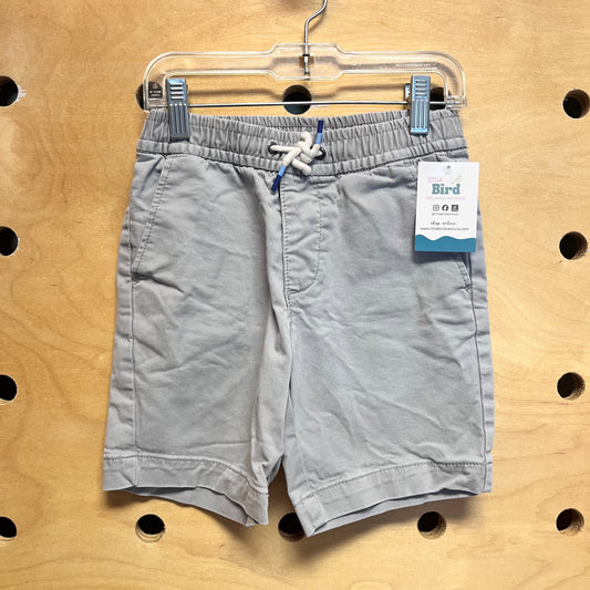 Grey Drawstring Shorts