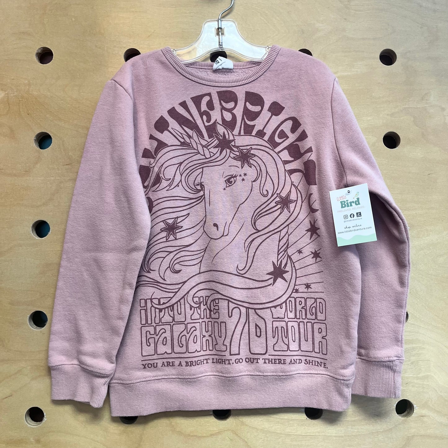 Pink Unicorn 'Shine Bright' Pullover
