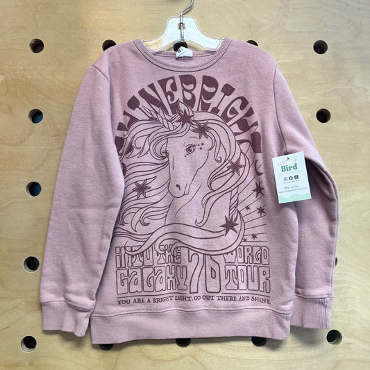 Pink Unicorn 'Shine Bright' Pullover