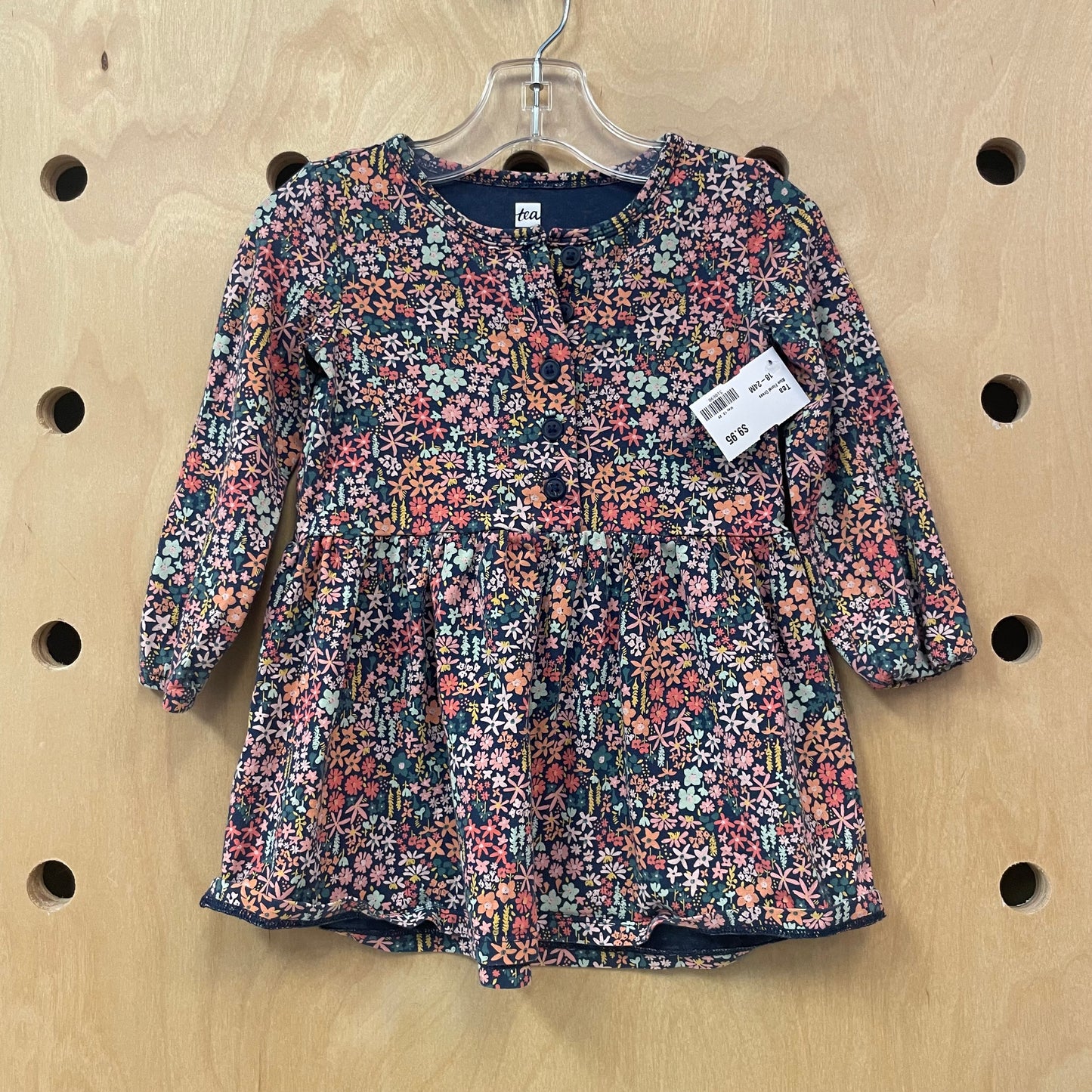 Blue Floral Dress