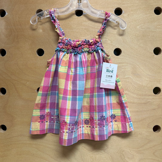 Osh Kosh Y2K Plaid Tank