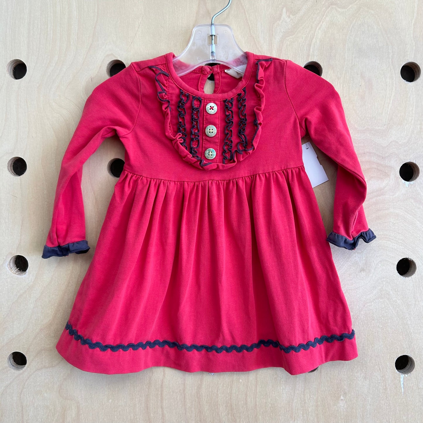 Red Ruffle Dress