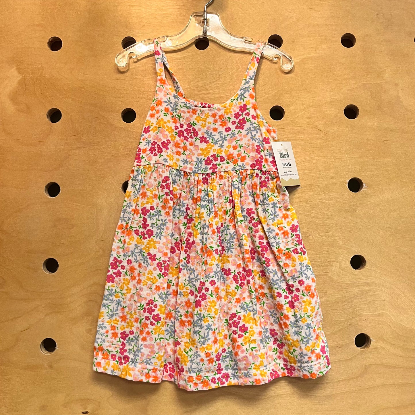 Muslin Floral Dress
