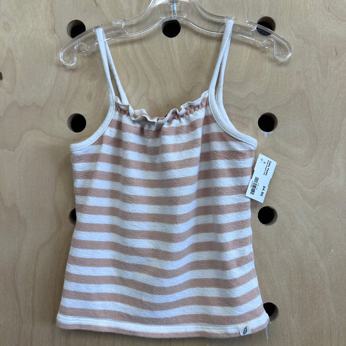 Brown Striped Tank