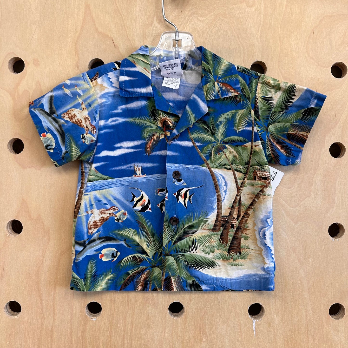 Blue Hawiian Shirt