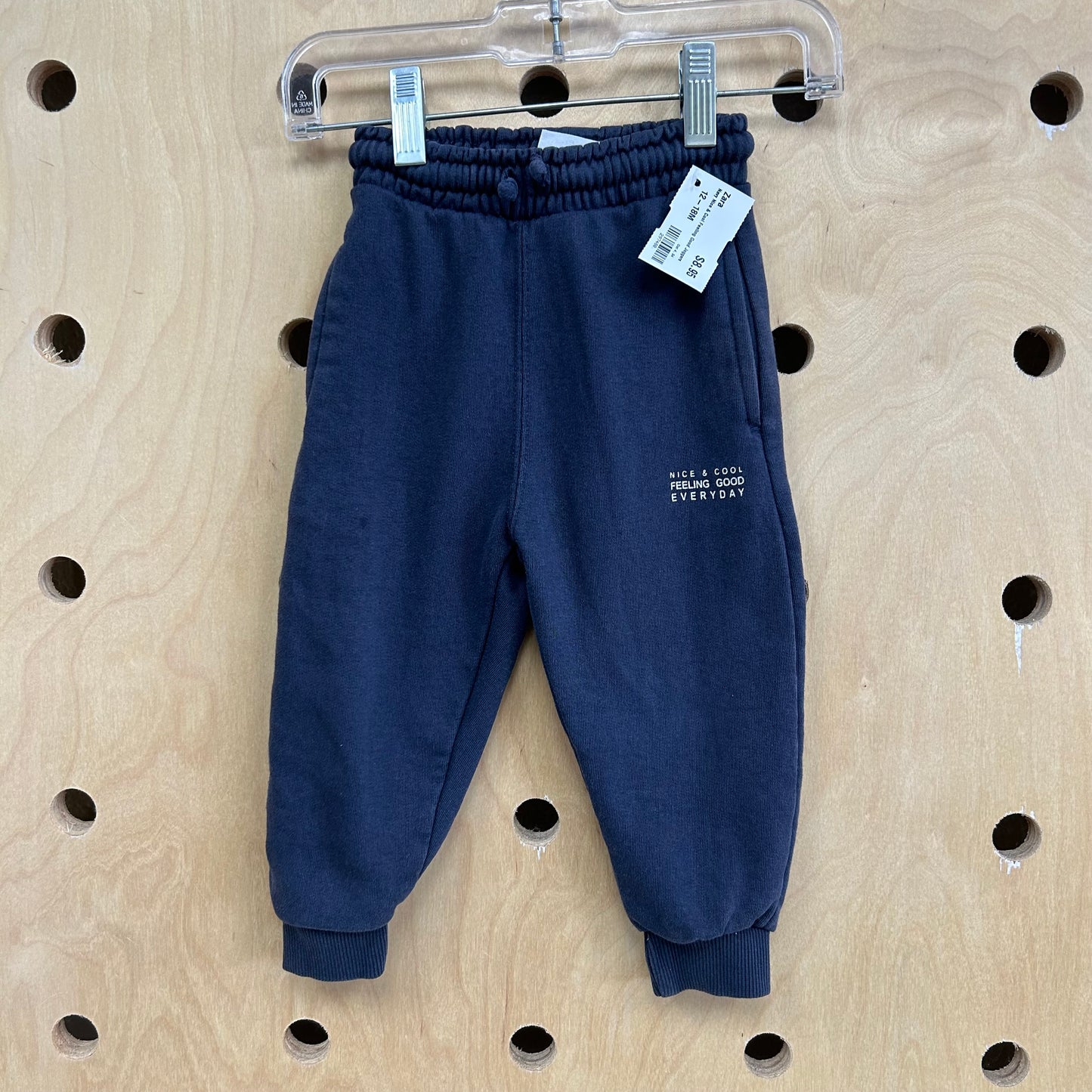 Navy Nice & Cool Feeling Good Joggers