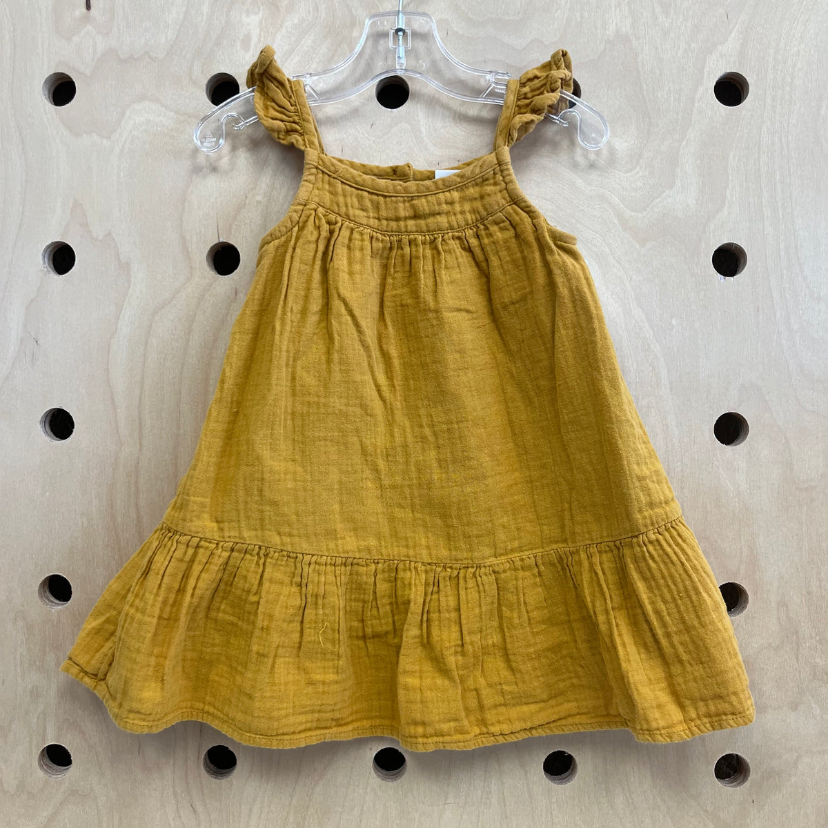 Mustard Gauze Dress
