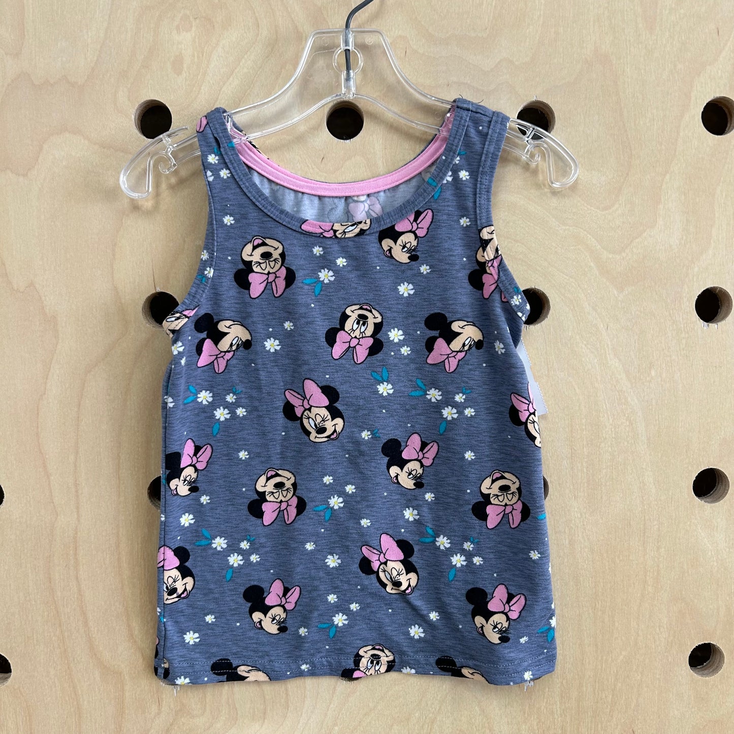 Grey Minnie Daisy Tank
