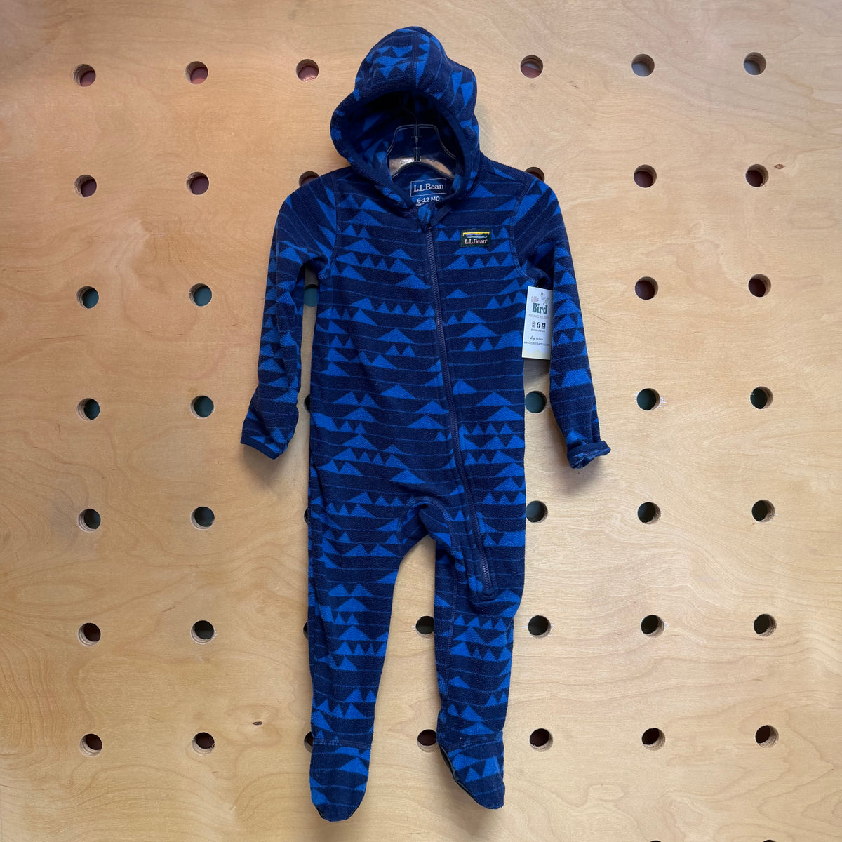 Blue Fleece Bunting
