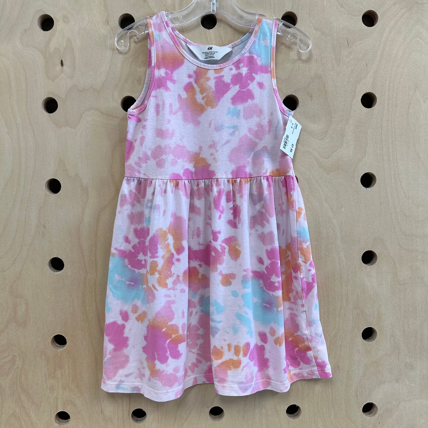 Pink Tie Dye Dress