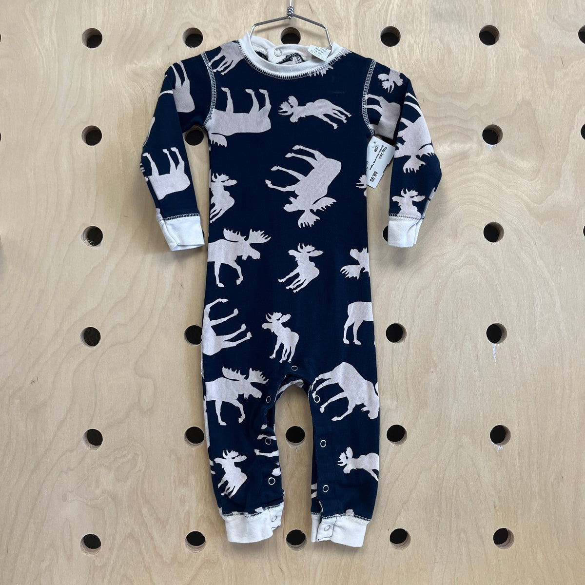 Blue Don't Moose w/ Me Pajamas