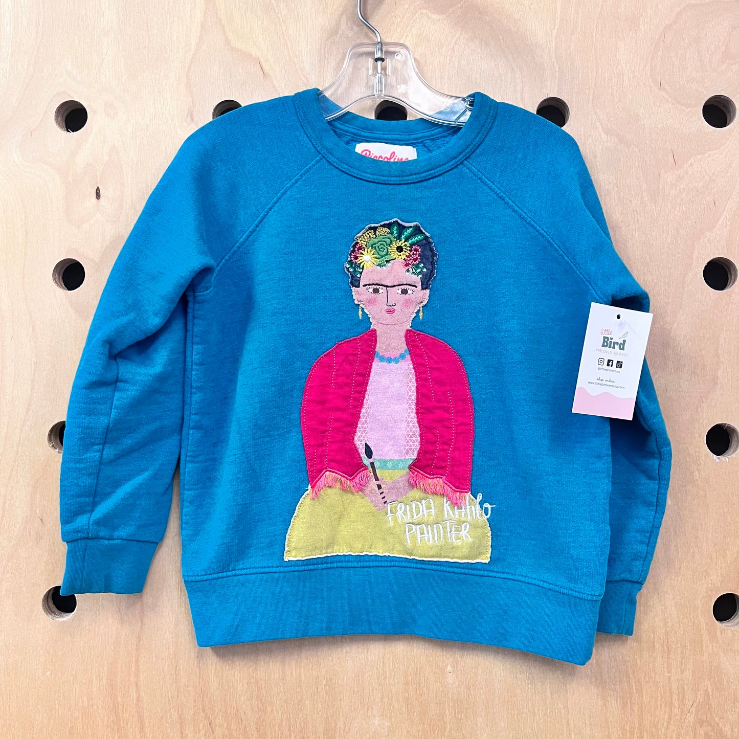 Blue Frida Crewneck