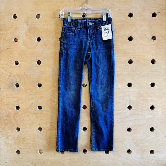 Straight Leg Denim Pants