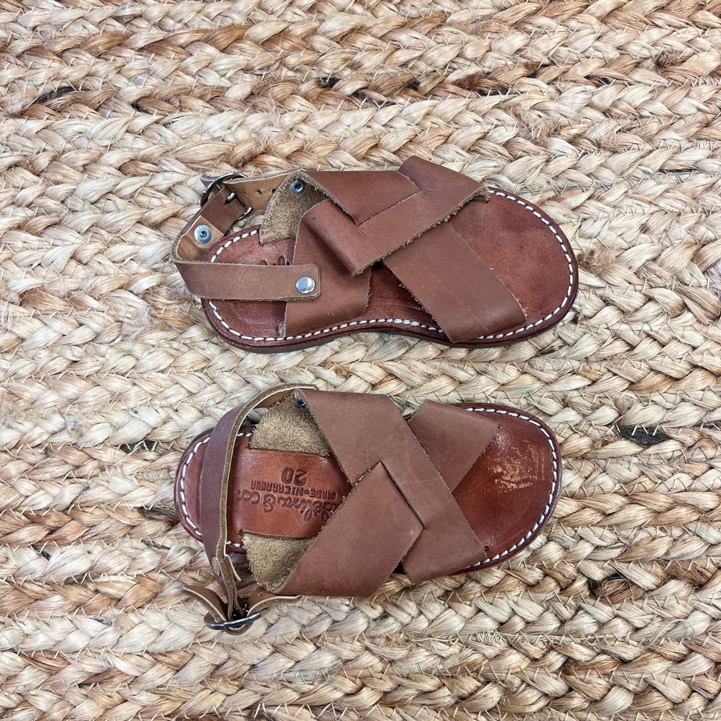 Brown Leather Sandals