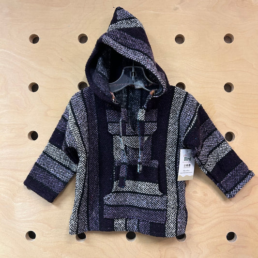 Purple Knit Baja Hoodie