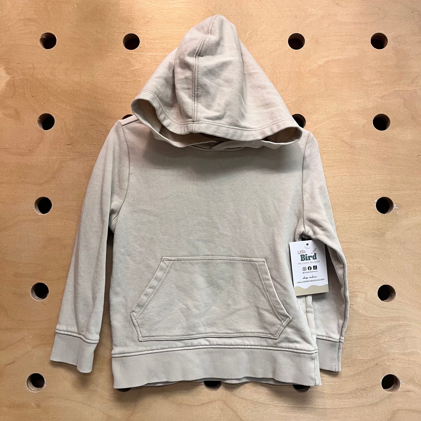 Cream Lite Hoodie Pullover