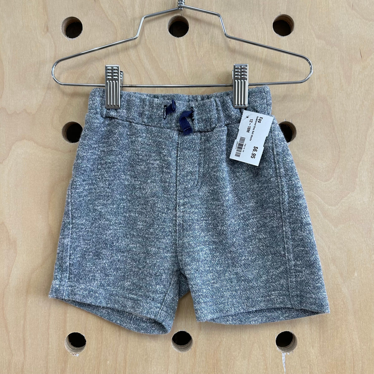 Heathered Grey Soft Shorts