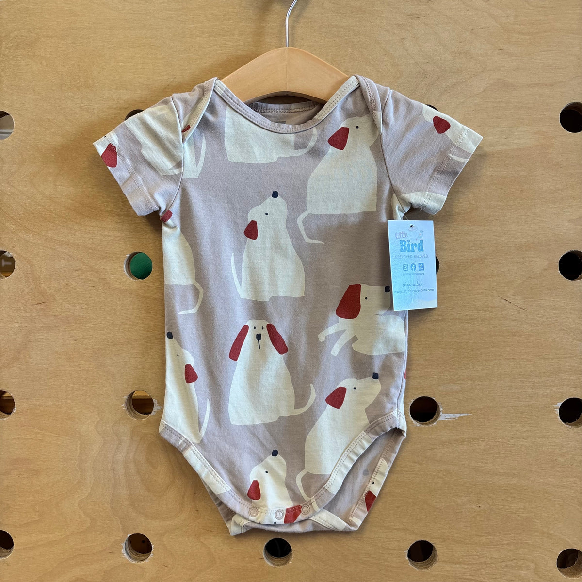 Tan Dogs Bodysuit