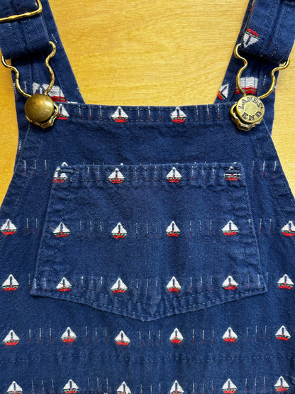 Lands End Sailboat Overalls