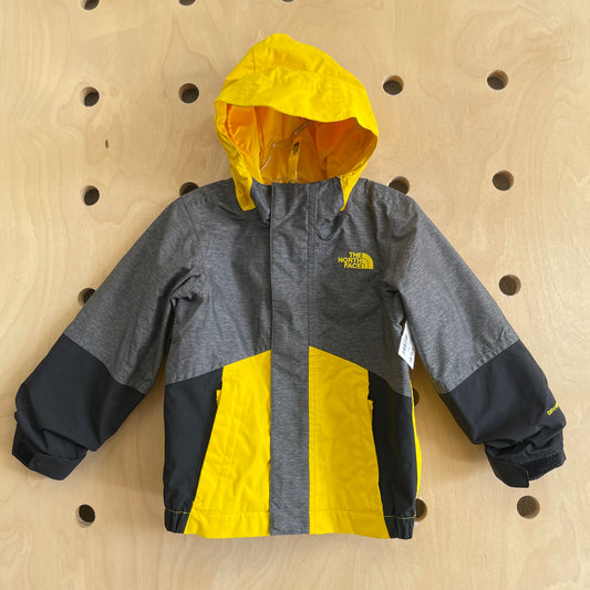 Yellow + Grey Dry Vent Hooded Jacket