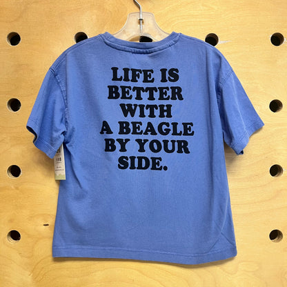 Blue Snoopy Tee