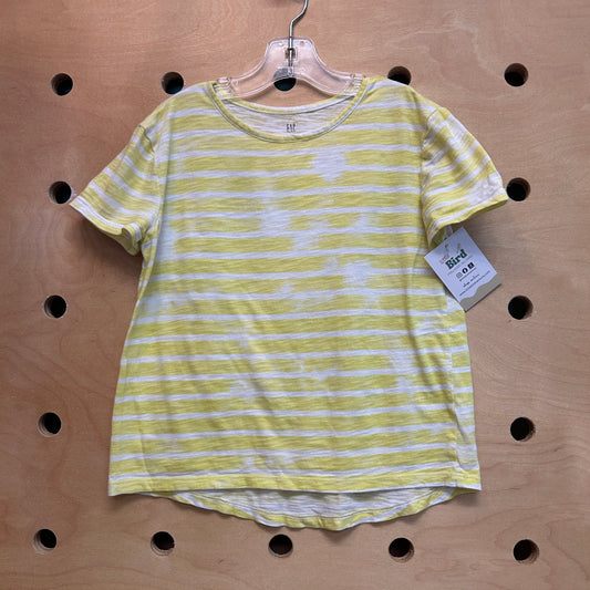 Yellow/White Striped Tee