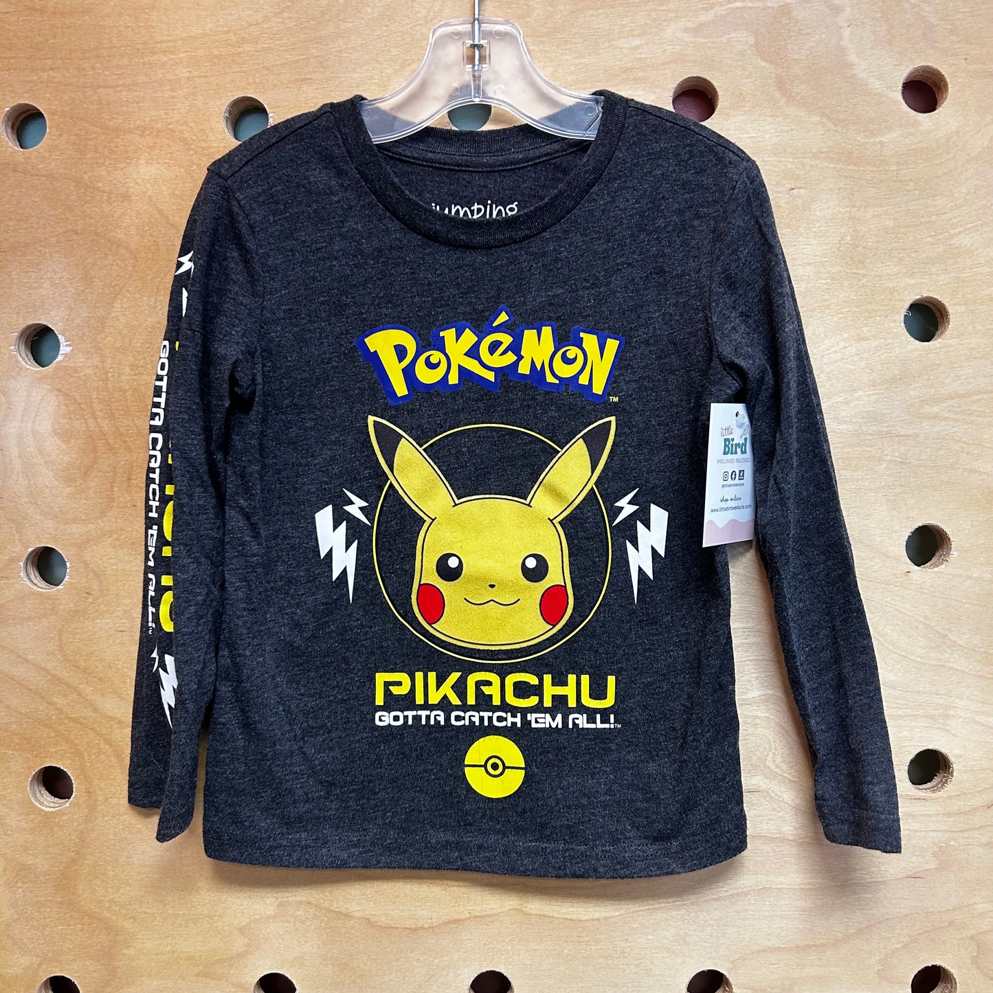 Grey Heathered Pokemon LS