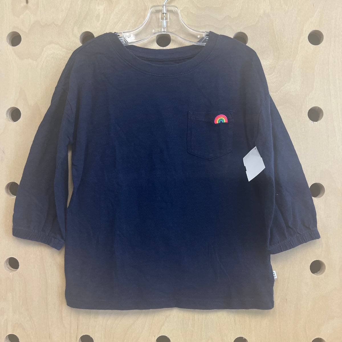 Blue Rainbow Pocket Long Sleeve