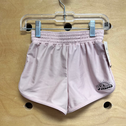 Pink Sun Logo Swim Shorts