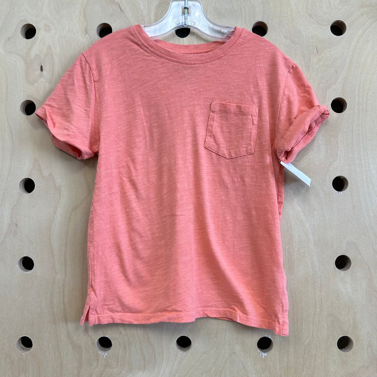 Coral Pocket Tee