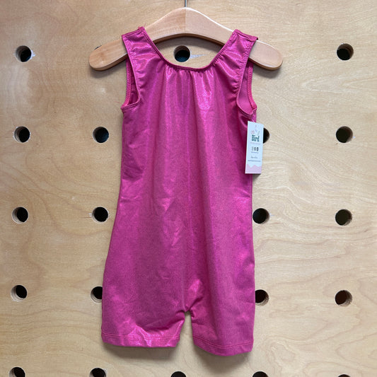 Pink Shimmer Unitard