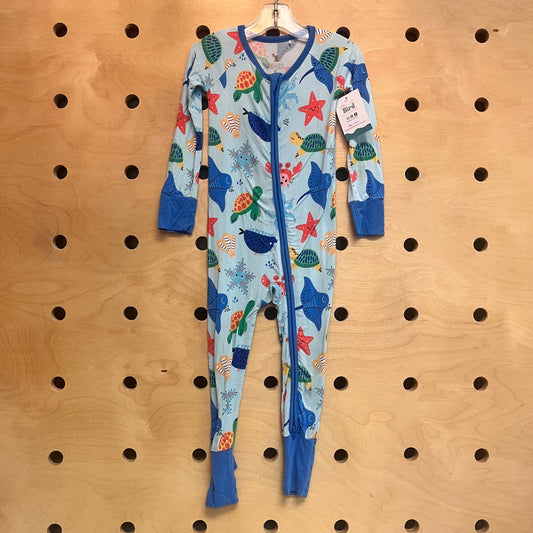 Blue Sea Bamboo Zippy