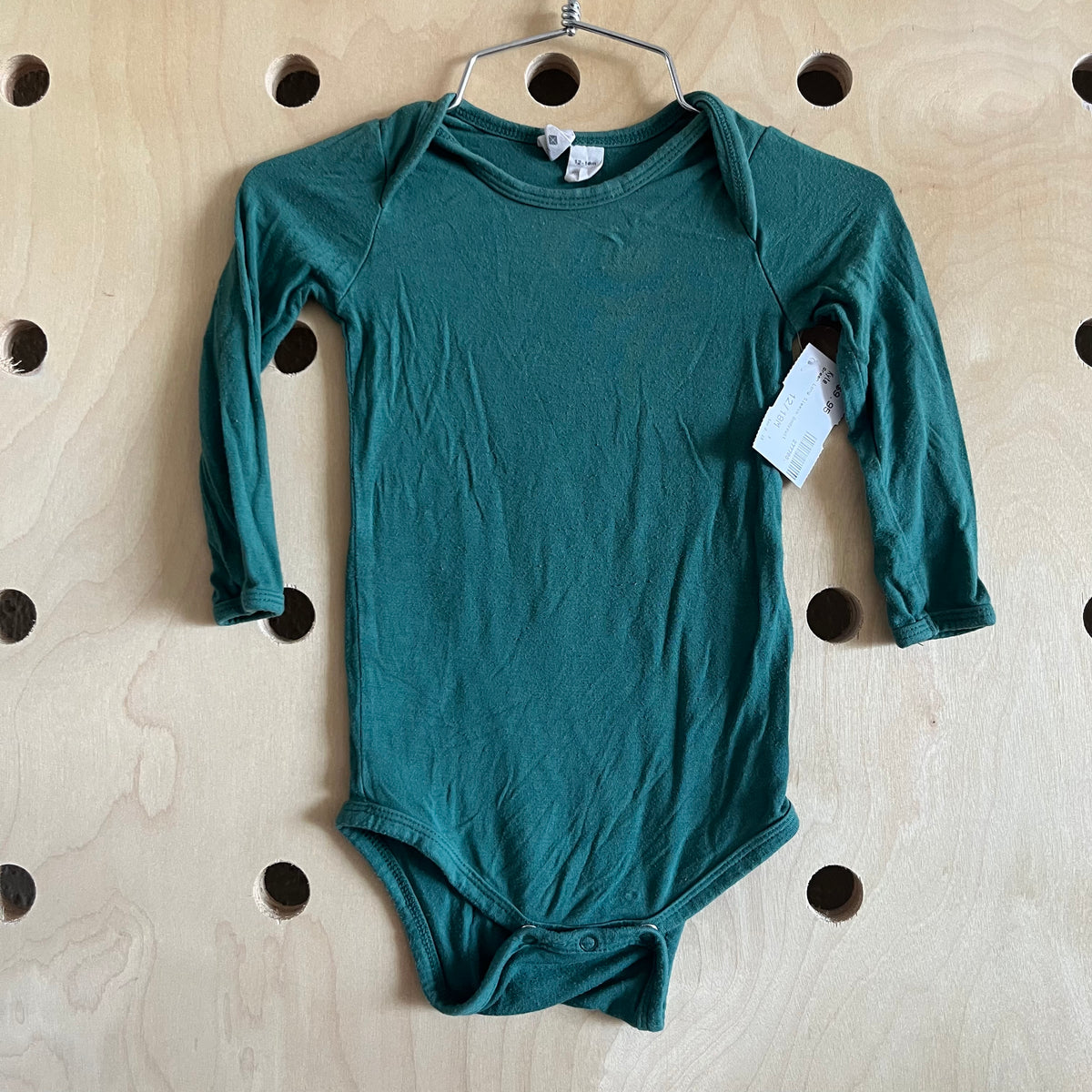 Green Long Sleeve Bodysuit