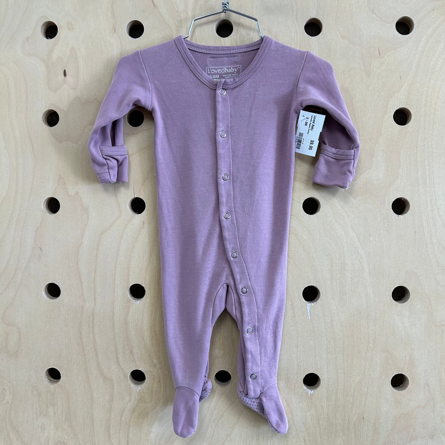Lavender Organic Footies