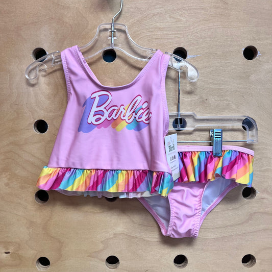 2pc. Pink Barbie Swimsuit