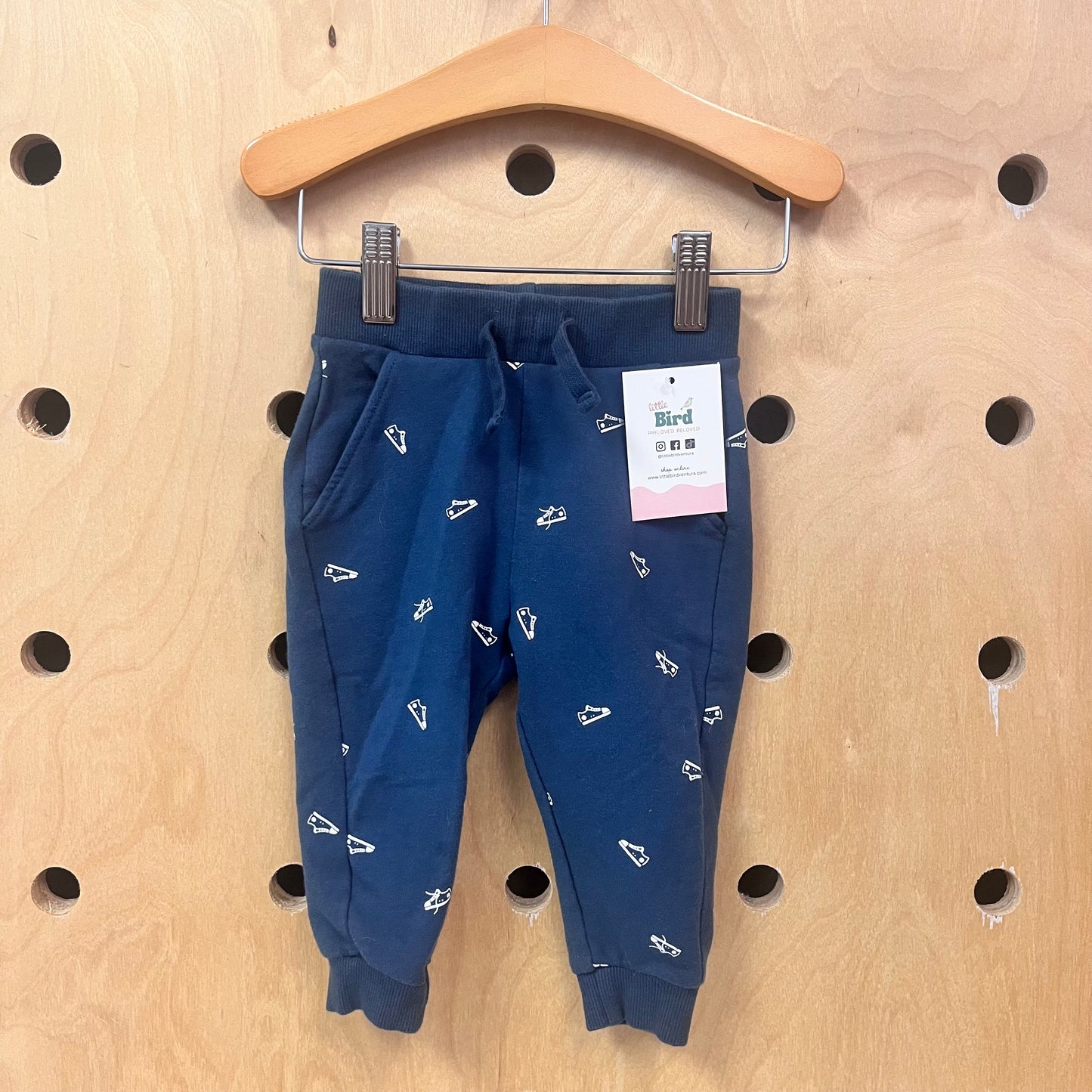 Blue Sneakers Joggers