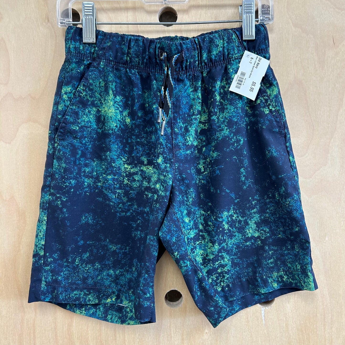 Blue+Green Quick Dry Shorts