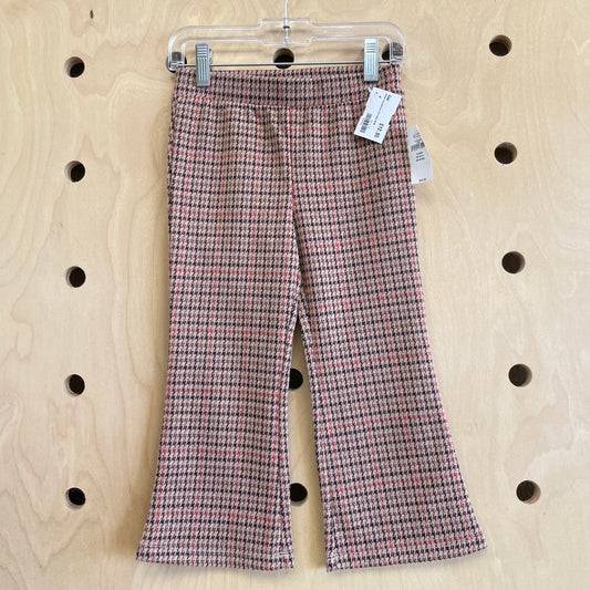 Brown Houndstooth Knit Pants NEW!