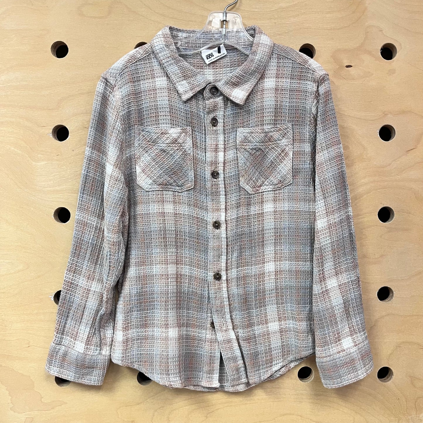 Neutrals Button Up LS