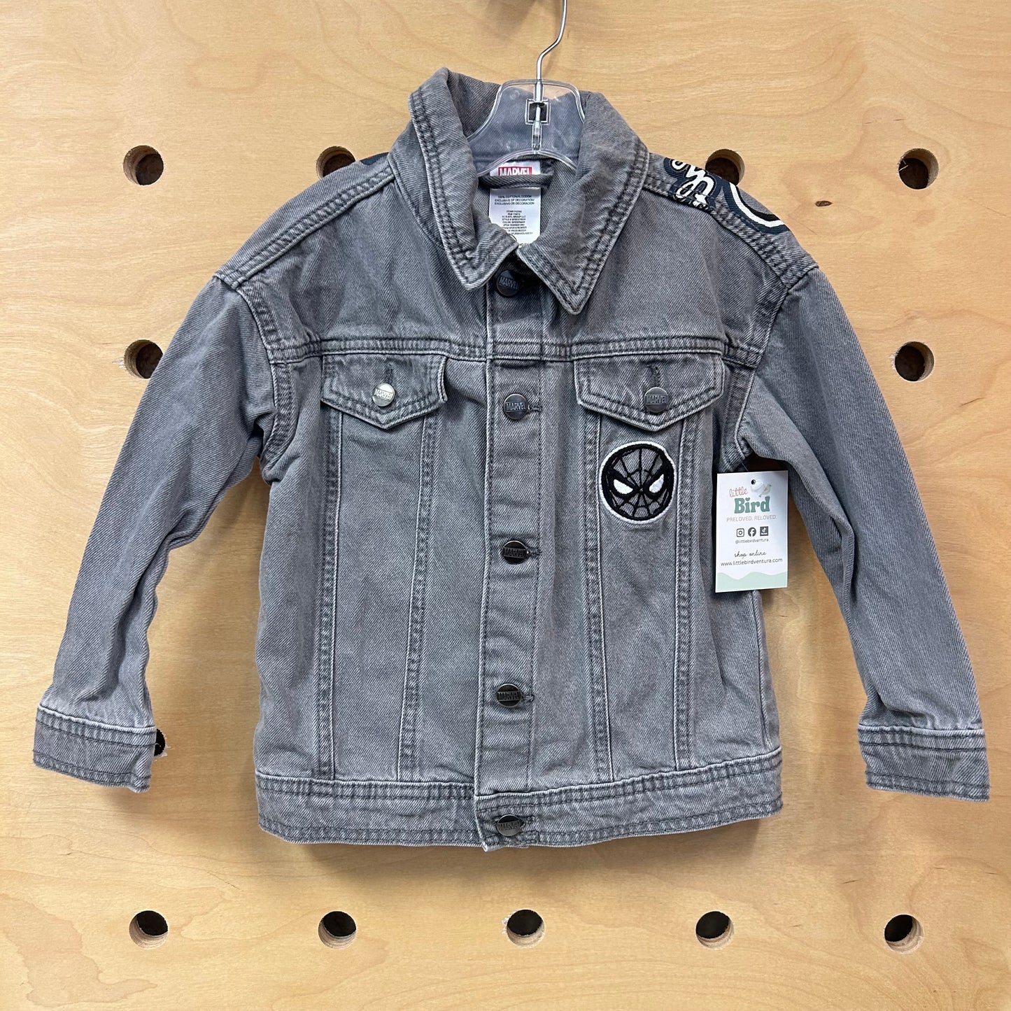 Amazing Spiderman Denim Jacket