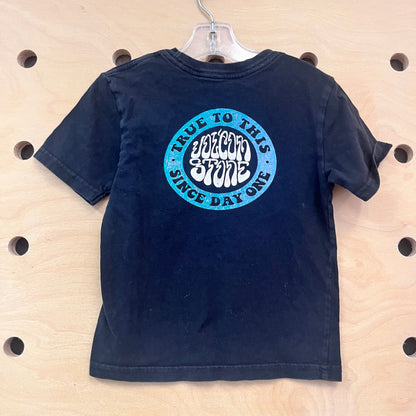 Black True to This Logo Tee