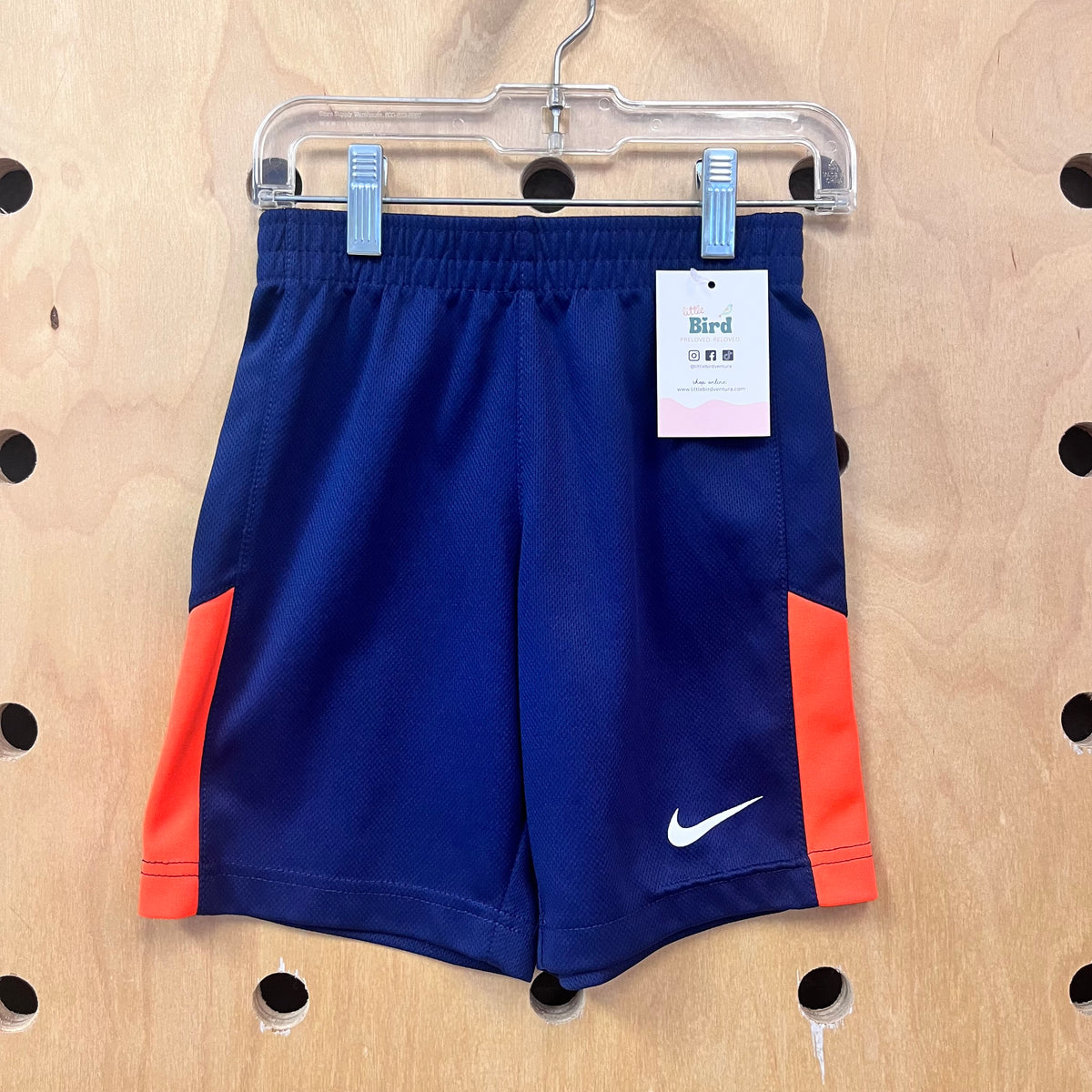 Blue + Orange Active Shorts
