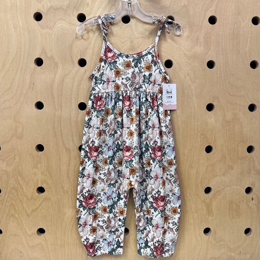 Soft Floral Romper